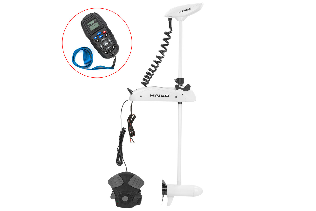 Лодковий електромотор Haibo P65 iPenguin GPS