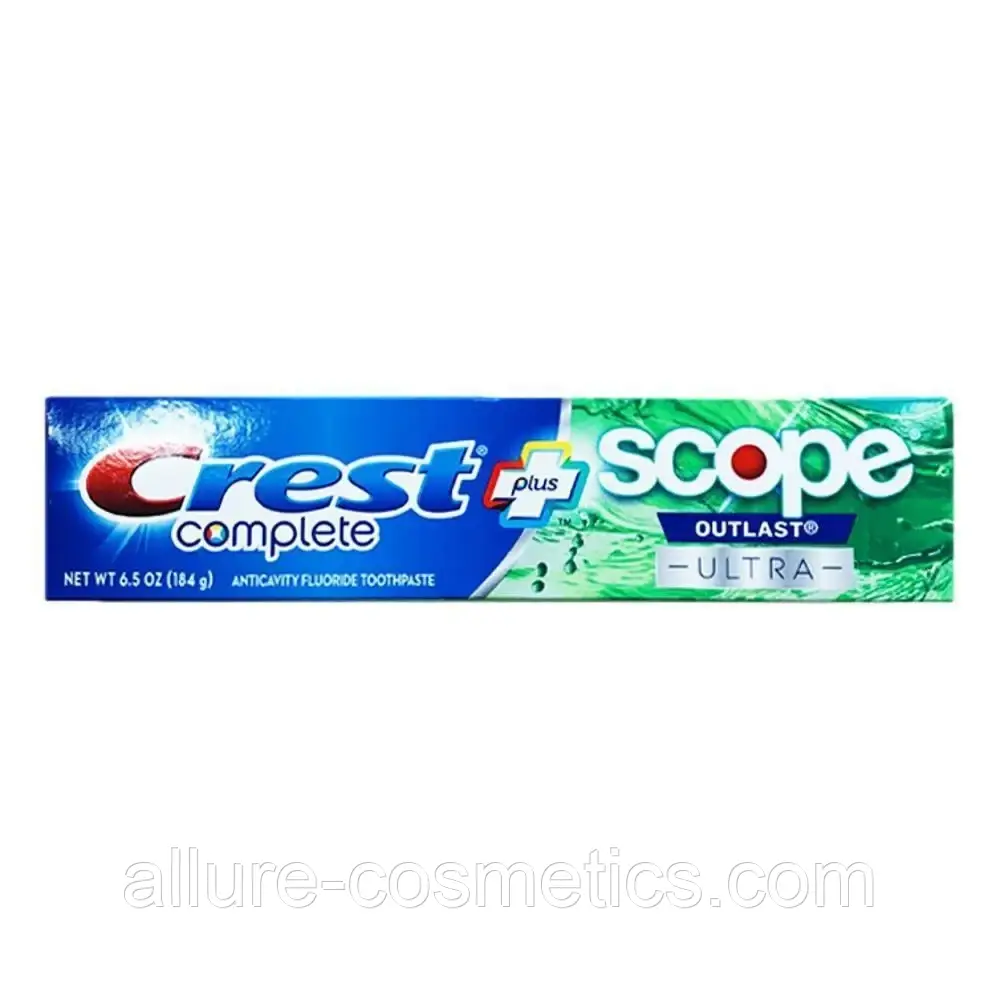 Зубна паста свіже дихання Crest Scope Outlast Toothpaste Ultra 178гр