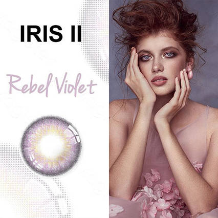 Фіолетові контактні лінзи IRIS
