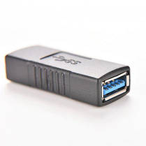 Адаптер перехідник Alitek USB 3.0 — USB 3.0 F/F (мамама-мама), фото 6