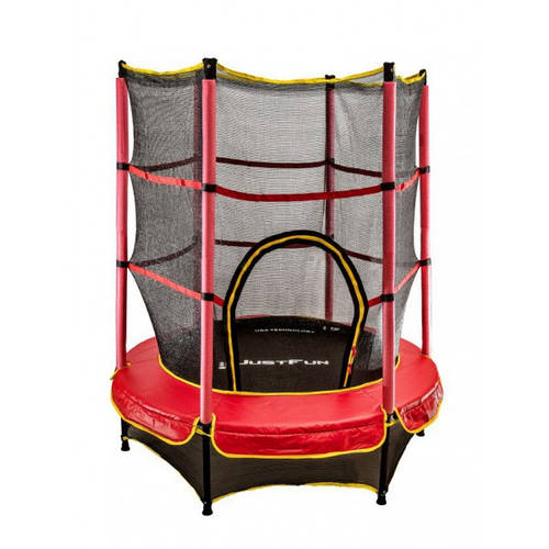 Маленький батут для дома Just Fun 140см для маленьких детей малышей ...
