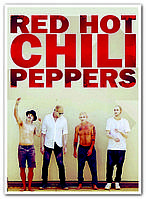 Red Hot Chili Peppers - Рок группа постеры