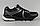 Кросівки чоловічі чорні Bona 896C сітка літні Бона Розміри 41 42 43 45 46, фото 5