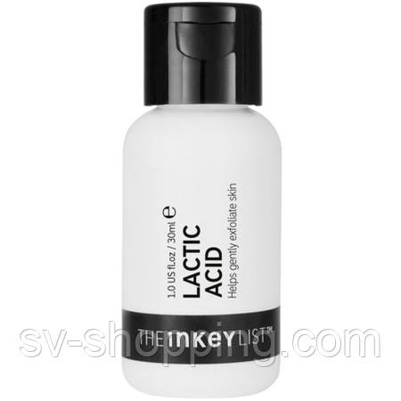 Сироватка-пілінг для обличчя з молочною кислотою The Inkey List Lactic Acid Serum