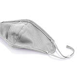 Маска антивірусна N95 XD-Design з 5-ю фільтрами і чохлом сіра, фото 7