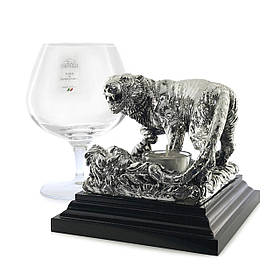 Келих з підігрівом Chinelli Тигр-2022,срібло, 15х15см