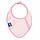 Нагрудник бавовняний для дівчинки Chicco Fresh Bib (8058664088171), фото 3