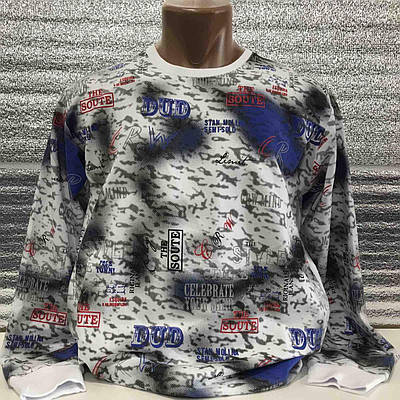 Світшот CRACOW двунітка M-XXL арт.420-3, Білий, XXL