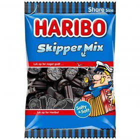 Лакричні цукерки Haribo Skipper Mix 375g