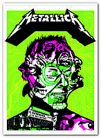 Metallica американская метал-группа постеры