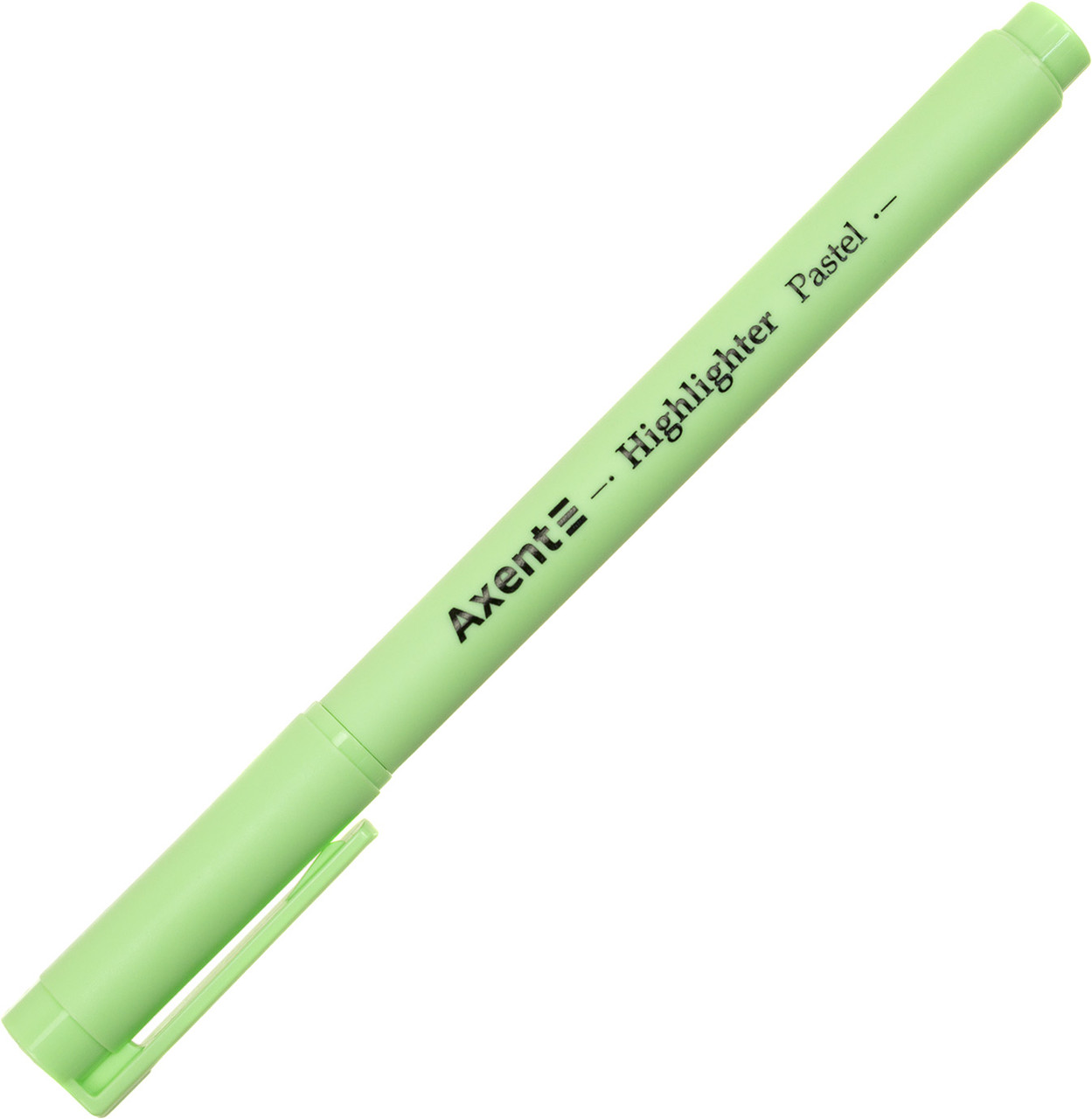 Текстмаркер "Axent" №2533-18-A клин. Highlighter Pastel 2-4мм м'ятний(12)(144), фото 1