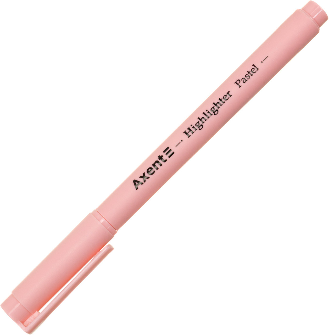 Текстмаркер "Axent" №2533-10-A клин. Highlighter Pastel 2-4мм рожевий(12)(144), фото 1