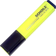 Текстмаркер "Sсholz" №210 1-5мм жовтий(10)(600)