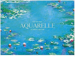 Блок для акварелі склейка 15/300 A5+ "Muse" Aquarelle №PB-GB-015-054(1)(88)