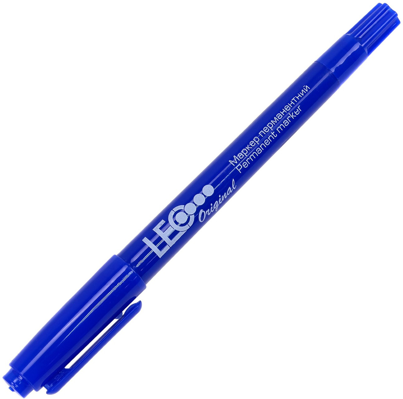 Маркер "Leo" №L2343-04/390171 двостор. для CD синій(12)(144), фото 1