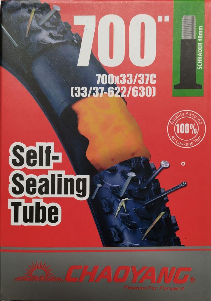 Камера велосипедна ChaoYang 700 x 33 / 37 AV (48 мм) з антипрокольним гелем