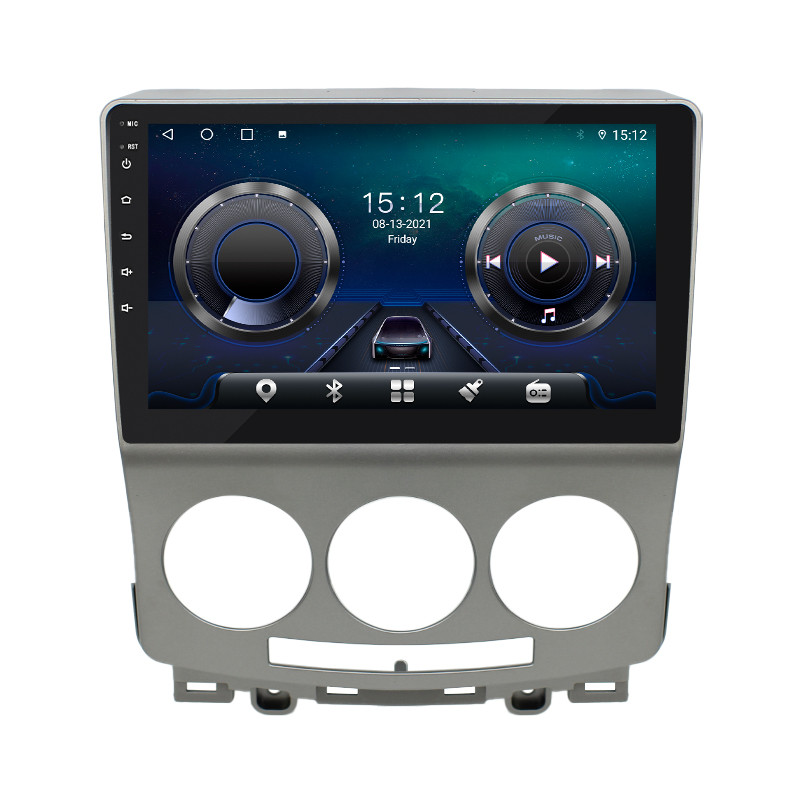 Штатна магнітола Lesko для Mazda 5 I (CR) Рестайлінг 2007-2010г. 9" 4/32Gb/ 4G/ Wi-Fi/ CarPlay Premium GPS