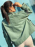 Р 42-46 Жіноча коротка котонова куртка-вітровка 0022, фото 3