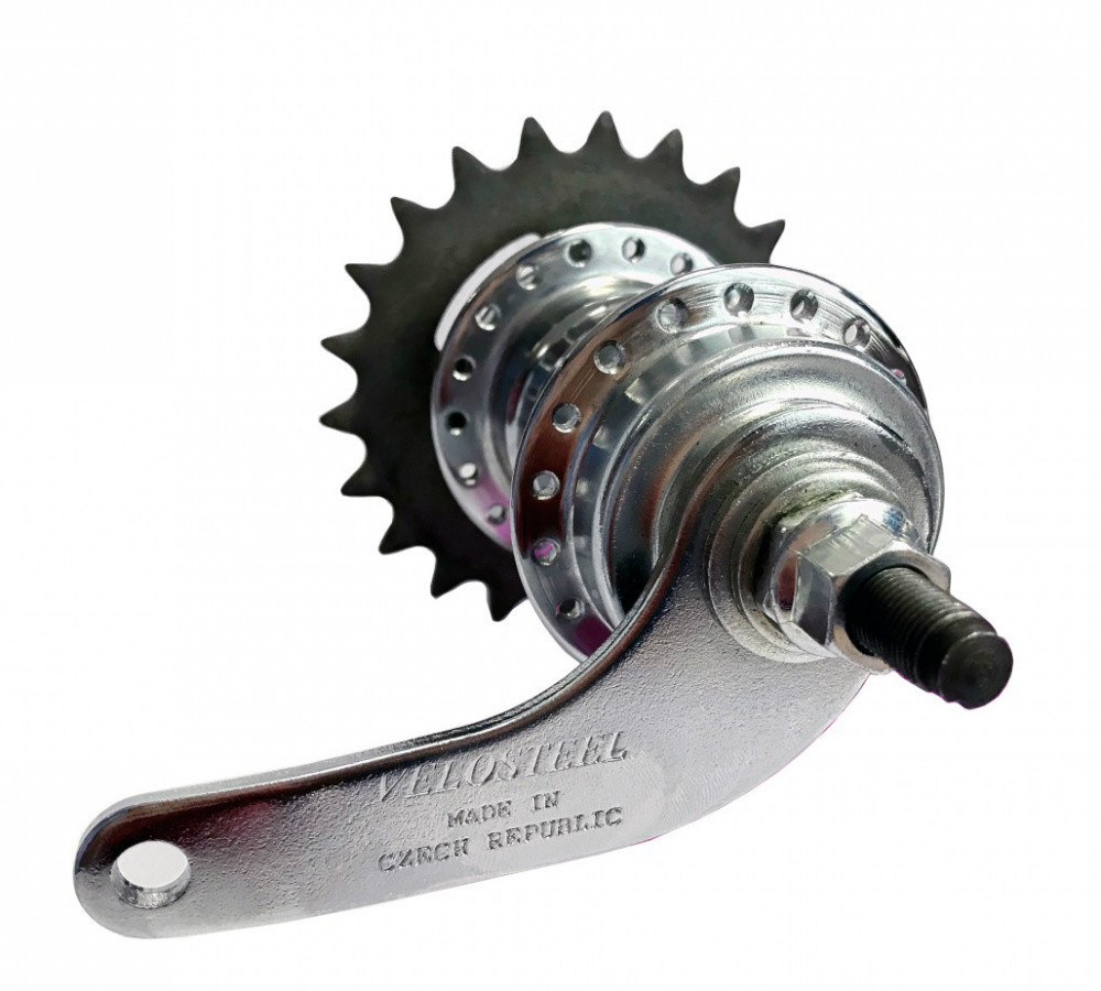 Втулка велосипедна задня гальмівна VELOSTEEL, 14Gx36H 22T, Чехія, фото 1