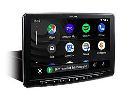 Автомагнітола Alpine INE-F904D з GPS, Bluetooth, Apple CarPlay, Android Auto