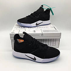 Nike PG 3 Paul George чорні чоловічі баскетбольні кросівки