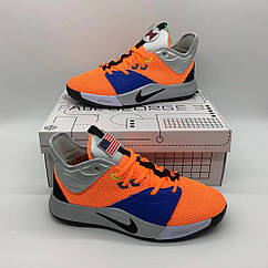 Nike PG 3 Paul George Nasa помаранчеві чоловічі баскетбольні кросівки