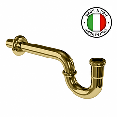 Золотий сифон для умивальника Bugnatese 19265