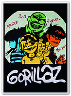 Gorillaz - Музыкальная группа постер