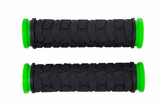 Грипси L122мм BRAVVOS FL-424 гумові чорно-зелений
