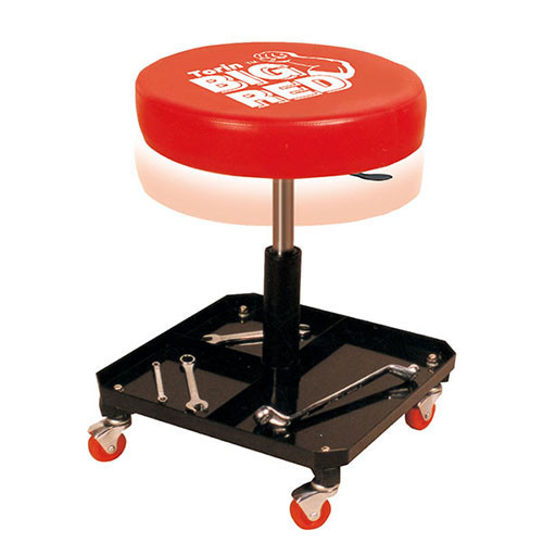 Стілець автослюсаря регульований із полицею TORIN TR6201, фото 1