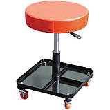 Стілець автослюсаря регульований із полицею TORIN TR6201, фото 2