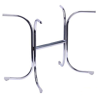 Підстілля хромоване база метал Олена Нью New Н500 Хром, опора для столу для кафе, барів, ресторанів AMF