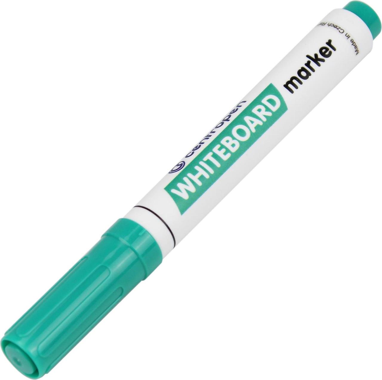 Маркер "Centropen" №8569 кос. для дошки зелений(10)(1000), фото 1