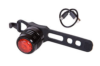 Мигалка BC-TL5398 червоне світло USB Al (чорний корпус)