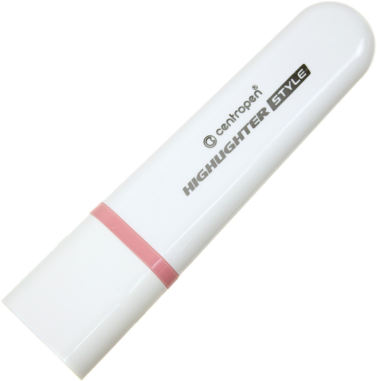 Текстмаркер "Centropen" №6252/56/7708 клин. Highlighter Style 1-4,6мм пастель рожевий(10)