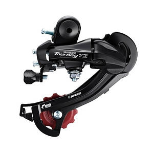 Перемикач задн. індекс. 7-до під болт черн. SHIMANO RD-TZ500