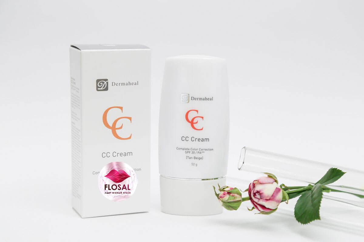 СС-крем із тоном Dermaheal CC Cream Tan Beige