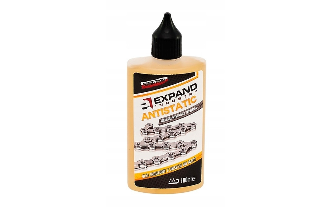 Мастило для ланцюга EXPAND Chain Antistatic oil extra dry для сухої, пиляної погоди 100ml, фото 1