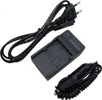 Зарядное устройство + автомобильный адаптер для CANON 77D, 750D, 760D, 800D, 200D, EOS M3, M6 - батарея LP-E17