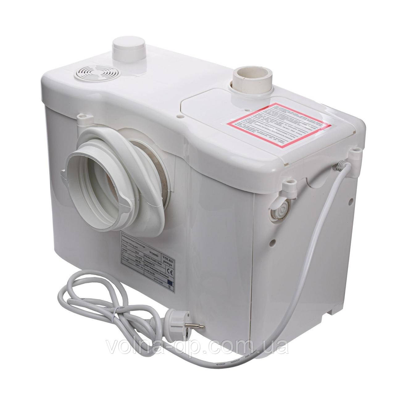 Каналізаційна установка VOLKS pumpe WC600D-сололифт