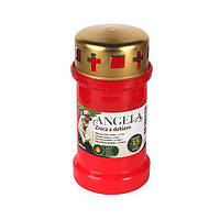 Лампадка пластик Bolsius Angela 36HD червона, 35 годин, 148 грам, олія