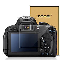 Защита основного и вспомогательного LCD экрана ZOMEI для Canon 80D - закаленное стекло
