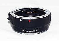 Адаптер EF, EF-S - NEX (автофокусный) (байонет E-mount) для камер SONY NEX-3, 5, 6, 7, A5000, A6000, A7, A7 II