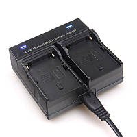 Зарядное устройство DC-DUAL для 2 x АКБ Sony NP-F550, NP-F570, NP-F750, NP-770, NP-F950, NP-F960, NP-F970