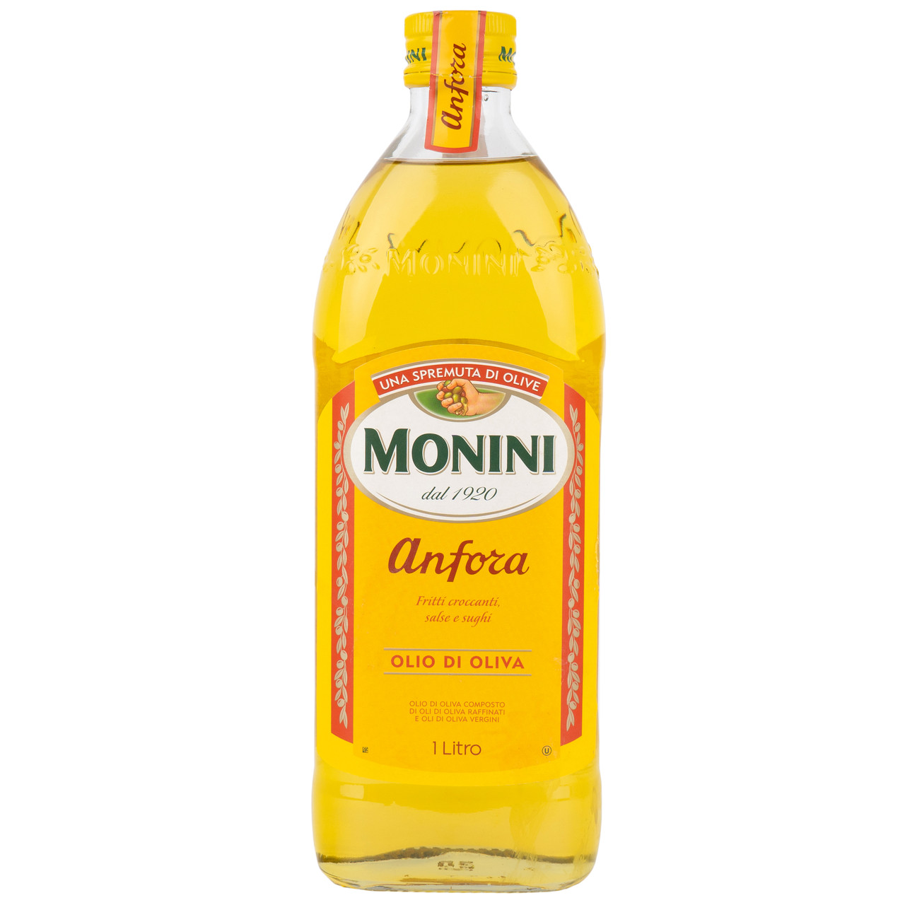 Оливкова олія рафінована "Monini" Anfora 1 л, Італія, фото 1