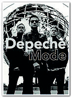 Depeche Mode британский музыкальный коллектив постер