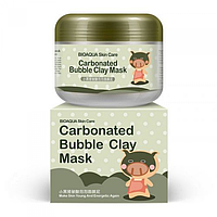 Маска для лица BIOAQUA Skin Care Carbonated Bubble Clay Mask кислородная пузырьковая очищающая и