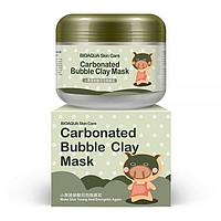 Маска для обличчя BIOAQUA Skin Care Carbonated Bubble Clay Mask киснева бульбашкова очисна та