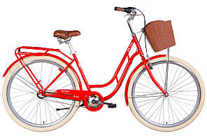 Велосипед ST 28" Dorozhnik RETRO планет. з багажником зад St, з крилом St, з кошиком Pl 2022 SHIMANO NEXUS