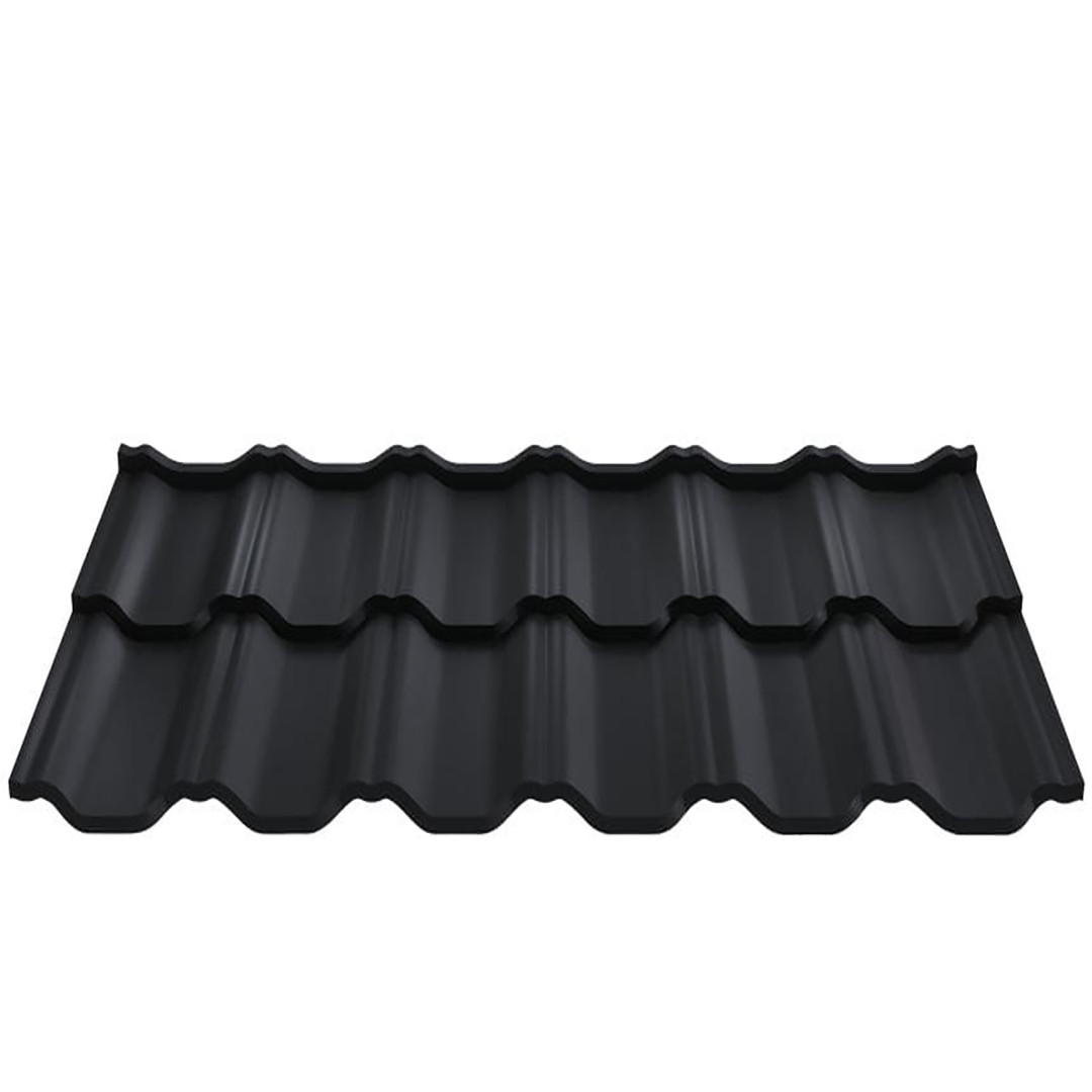 Металочерепиця ГРАДО 0,5 мм RAL 3005m Арт.201149-3005 201149, Термастіл, ArcelorMittal, 30 м. кв. (при замовленні менш 30 м. кв в